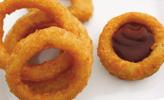 Produktbild Gebackene Zwiebelringe